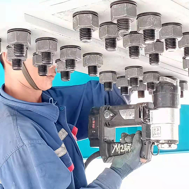 漢普電動扭矩扳手施工